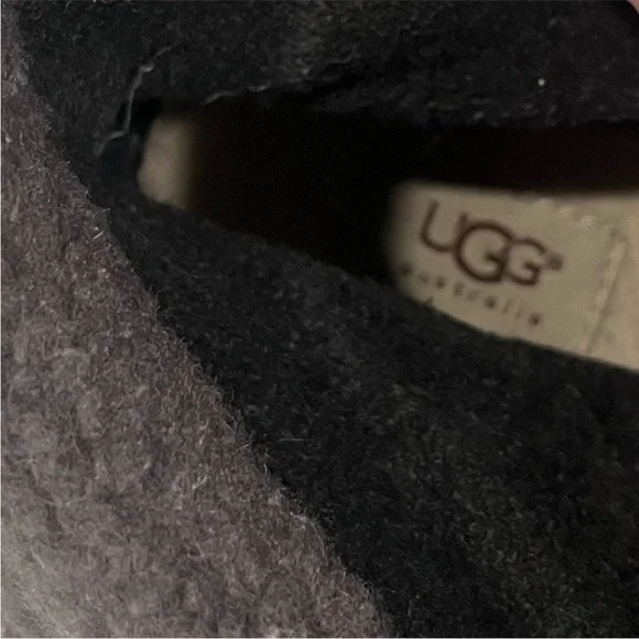 UGG Zea Wedge Boot Black Size 11 - Picture 11 of 14